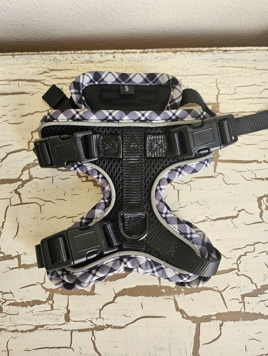 Halypet Other - 3/$15 Halypet S Harness Black and White Plaid Excellent Condition
